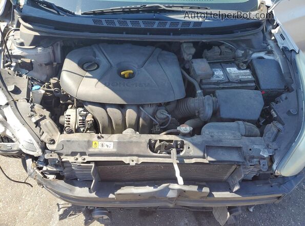 5NPDH4AE6GH787948 2016 HYUNDAI ELANTRA Silver უკანა სალონის ხედი