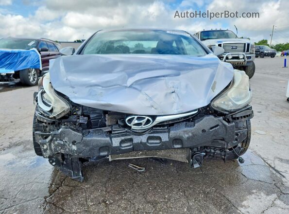 5NPDH4AE7GH671075 2016 HYUNDAI ELANTRA Silver Вид спереду