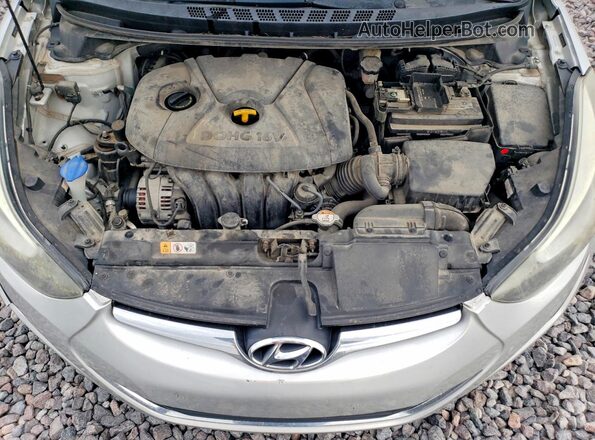 5NPDH4AE7GH674199 2016 HYUNDAI ELANTRA Silver 