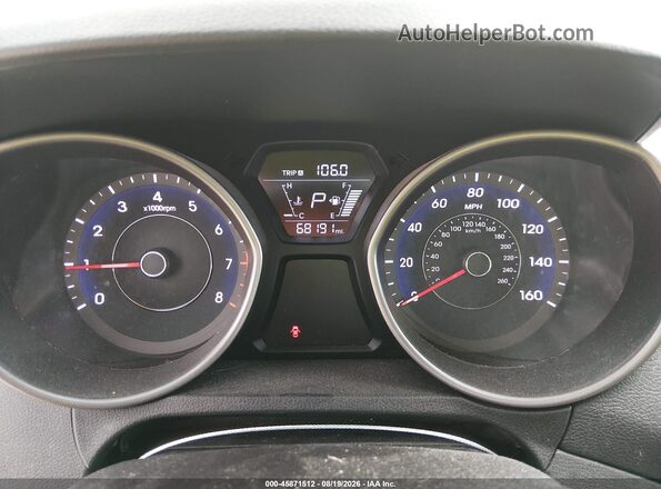 5NPDH4AE7GH728410 2016 HYUNDAI ELANTRA Gold Widok tylnych siedzeń