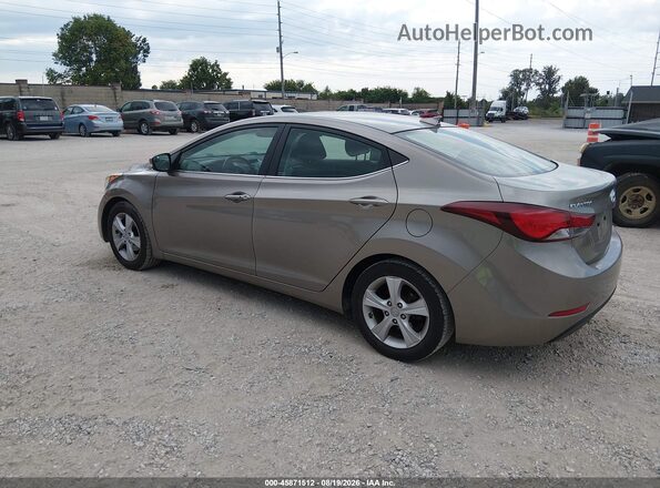 5NPDH4AE7GH728410 2016 HYUNDAI ELANTRA Gold Tył lewy