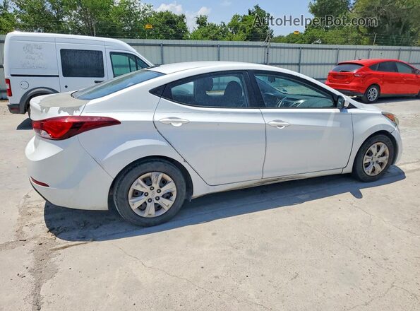 5NPDH4AE7GH763450 2016 HYUNDAI ELANTRA White Задня права чверть