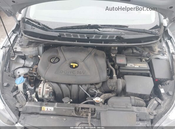 5NPDH4AE7GH779261 2016 HYUNDAI ELANTRA Gray უკანა ხედი