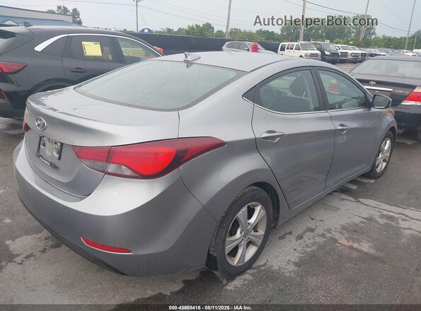 5NPDH4AE7GH779261 2016 HYUNDAI ELANTRA Gray უკანა მარჯვენა
