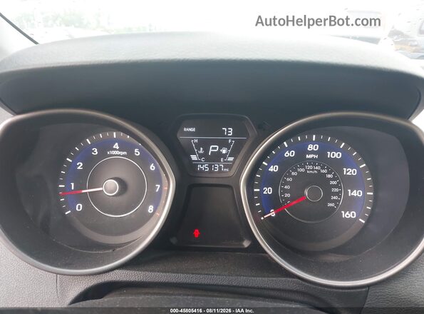 5NPDH4AE7GH779261 2016 HYUNDAI ELANTRA Gray უკანა სავარძლების ხედი