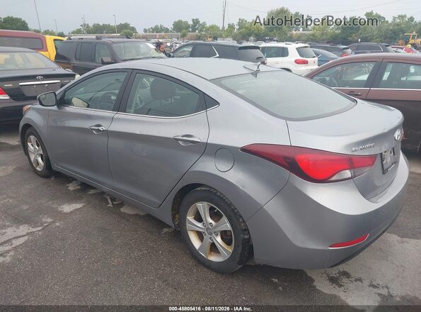5NPDH4AE7GH779261 2016 HYUNDAI ELANTRA Gray უკანა მარცხენა