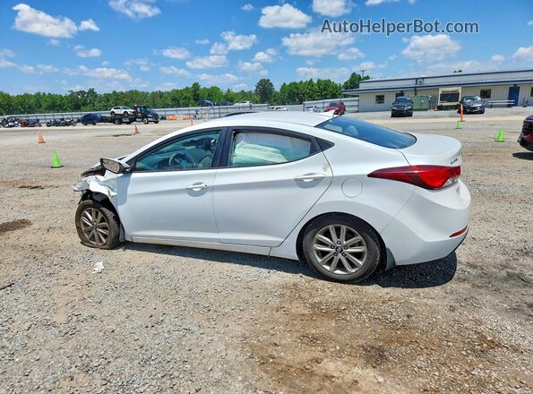 5NPDH4AE8GH654799 2016 HYUNDAI ELANTRA White Tył lewy
