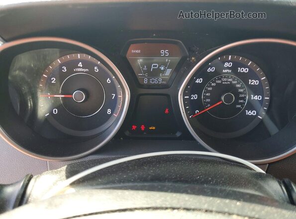 5NPDH4AE8GH661431 2016 HYUNDAI ELANTRA Silver ხელსაწყოთა პანელის ხედი