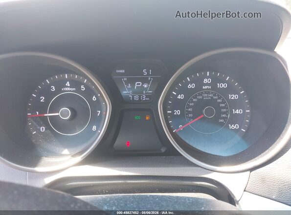 5NPDH4AE8GH681761 2016 HYUNDAI ELANTRA White Հետևի նստատեղերի տեսք