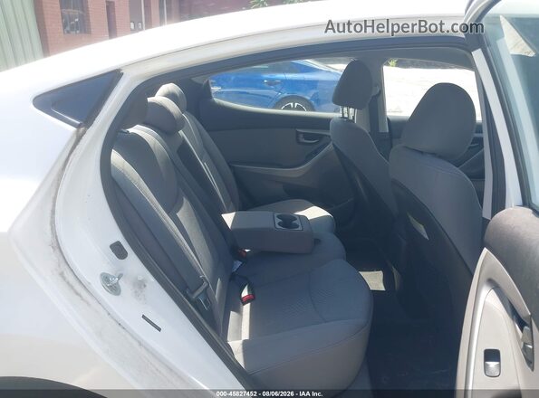 5NPDH4AE8GH681761 2016 HYUNDAI ELANTRA White VIN կոդի պիտակի տեսք