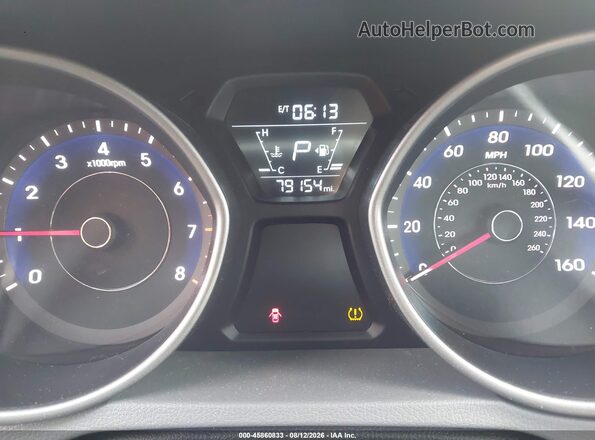 5NPDH4AE8GH720557 2016 HYUNDAI ELANTRA White Вид задніх сидінь