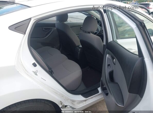 5NPDH4AE8GH720557 2016 HYUNDAI ELANTRA White Вид наклейки з VIN-кодом