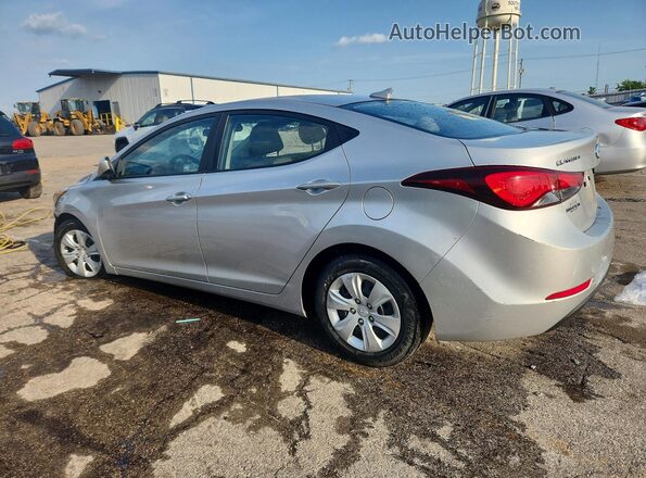 5NPDH4AE8GH737309 2016 HYUNDAI ELANTRA Silver Հետևի ձախ