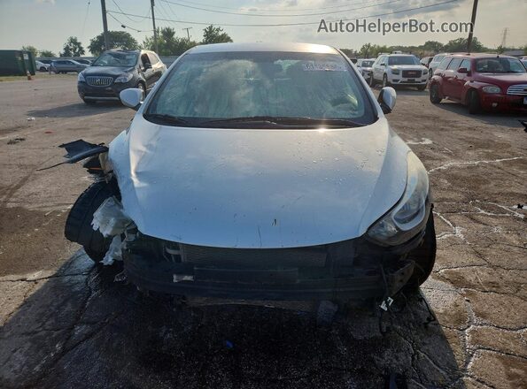 5NPDH4AE8GH737309 2016 HYUNDAI ELANTRA Silver Դիմացի տեսք