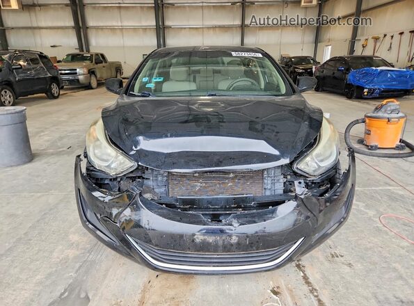 5NPDH4AE8GH762856 2016 HYUNDAI ELANTRA Charcoal Front view