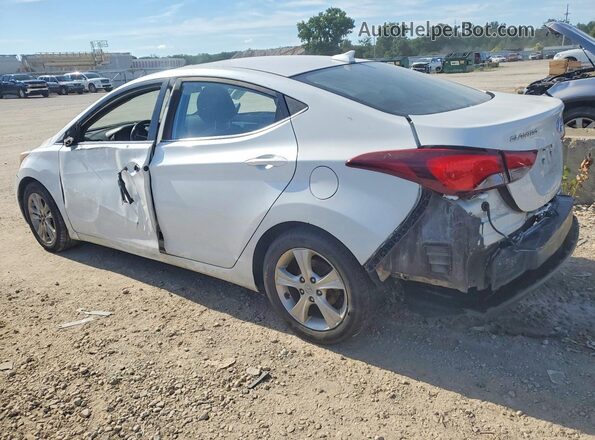 5NPDH4AE8GH764798 2016 HYUNDAI ELANTRA White Задня ліва чверть