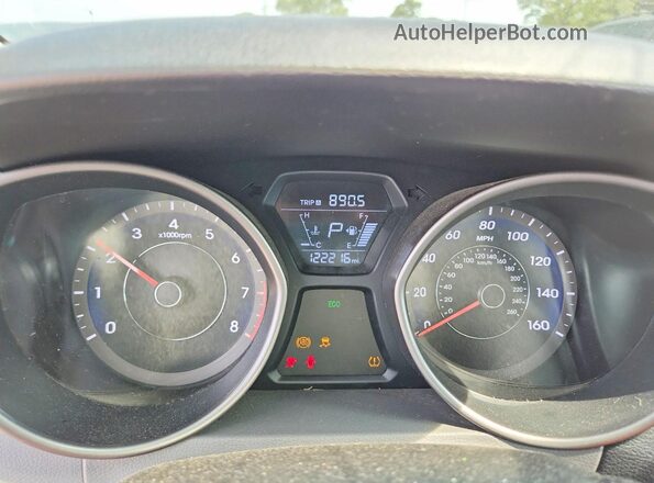 5NPDH4AE9GH694499 2016 HYUNDAI ELANTRA Silver Instrument cluster view