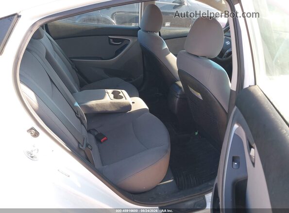 5NPDH4AE9GH745547 2016 HYUNDAI ELANTRA White VIN sticker view