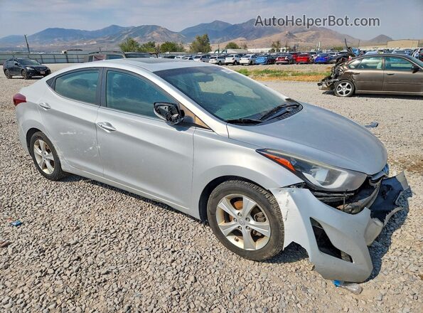 5NPDH4AE9GH763417 2016 HYUNDAI ELANTRA Silver წინა მარჯვენა