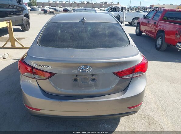 5NPDH4AE9GH773266 2016 HYUNDAI ELANTRA Коричневый 