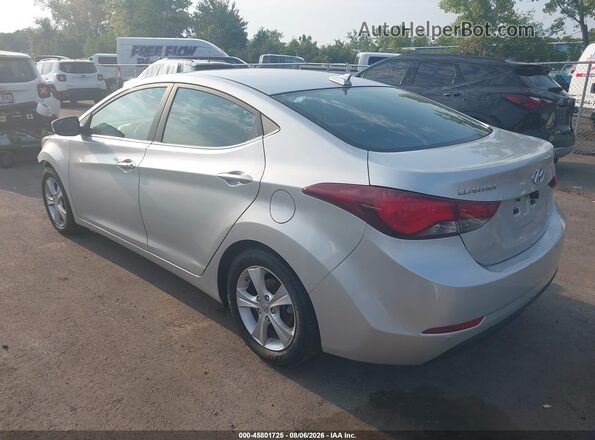5NPDH4AE9GH791248 2016 HYUNDAI ELANTRA Серый Задняя левая четверть