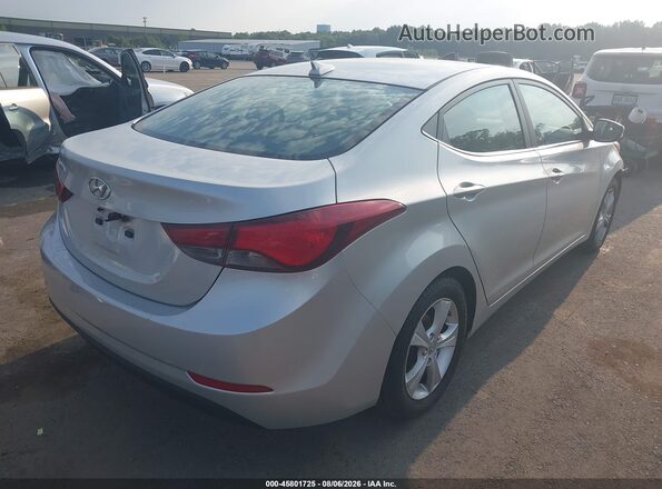 5NPDH4AE9GH791248 2016 HYUNDAI ELANTRA Серый Задняя правая четверть