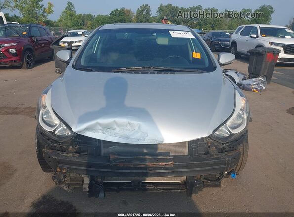 5NPDH4AE9GH791248 2016 HYUNDAI ELANTRA Серый Вид задней части салона