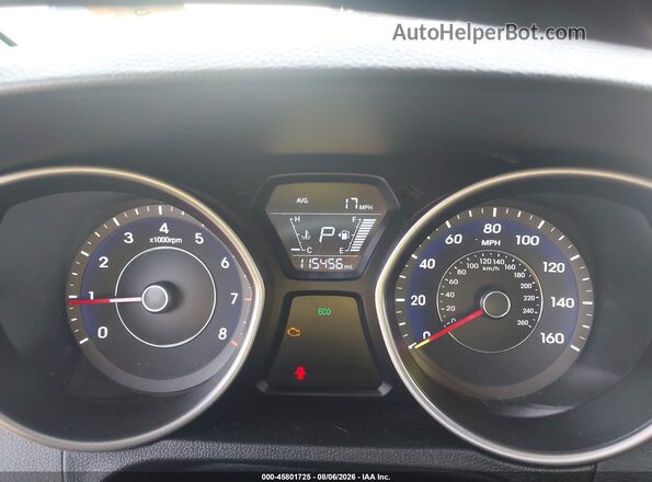 5NPDH4AE9GH791248 2016 HYUNDAI ELANTRA Серый Вид задних сидений