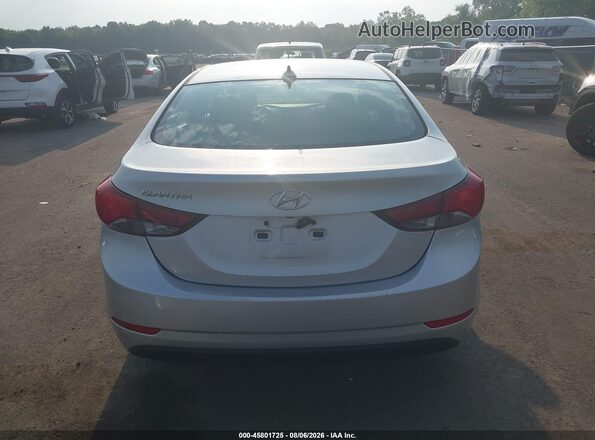 5NPDH4AE9GH791248 2016 HYUNDAI ELANTRA Серый 