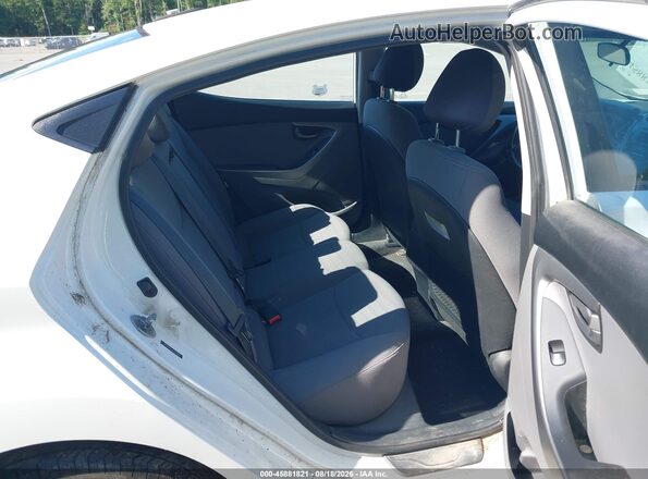 5NPDH4AEXGH760669 2016 HYUNDAI ELANTRA White Vista de la etiqueta del VIN