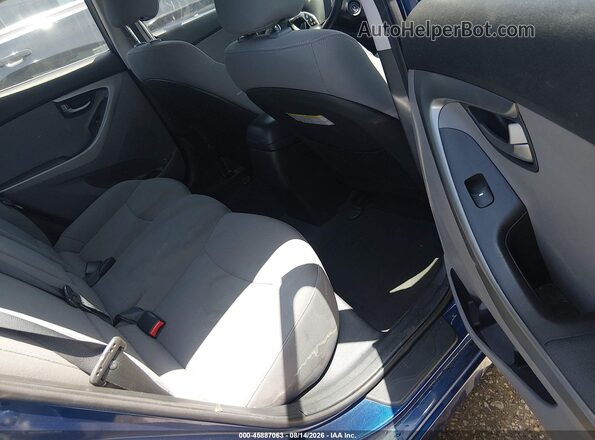 5NPDH4AEXGH774622 2016 HYUNDAI ELANTRA Blue VIN კოდის სტიკერის ხედი