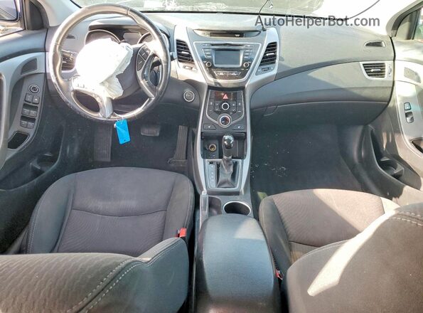 5NPDH4AE6GH781227 2016 HYUNDAI ELANTRA Gray Dashboard view