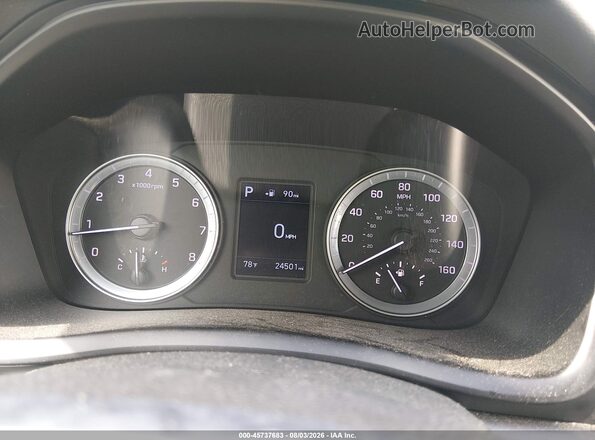 5NPE24AA0KH757002 2019 HYUNDAI SONATA Черный Вид задних сидений