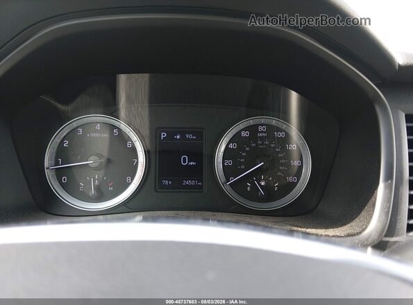 5NPE24AA0KH757002 2019 HYUNDAI SONATA Черный 