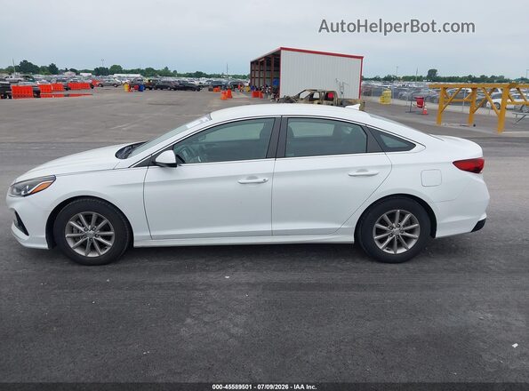 5NPE24AA2JH682981 2018 HYUNDAI SONATA White Vista interior de 360 grados