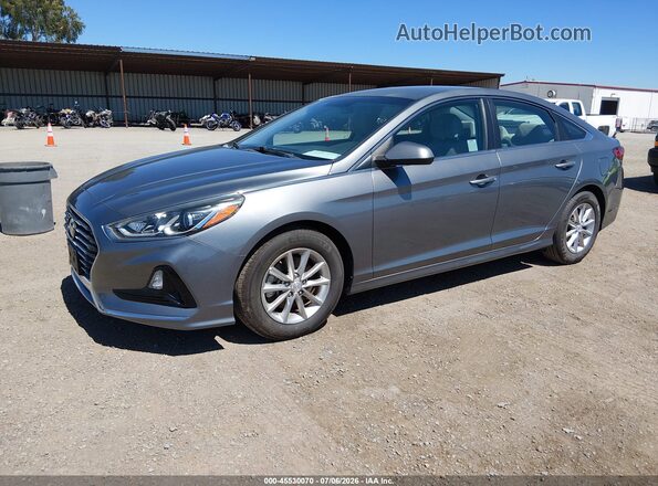 5NPE24AA3KH774957 2019 HYUNDAI SONATA Gray Przód lewy