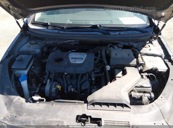 5NPE24AA3KH774957 2019 HYUNDAI SONATA Gray Widok z tyłu