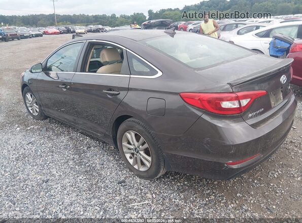 5NPE24AA4HH455866 2017 HYUNDAI SONATA Gray Trasero izquierdo