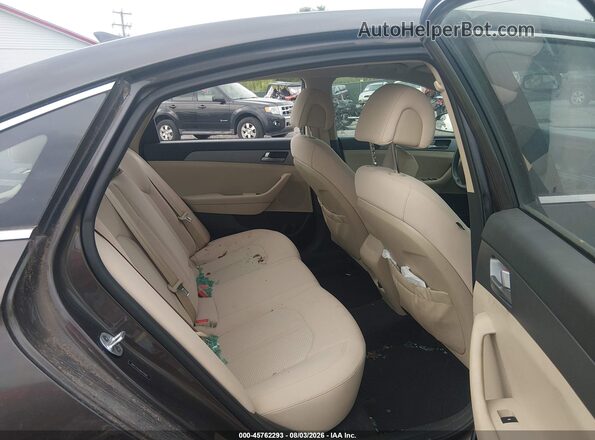 5NPE24AA4HH455866 2017 HYUNDAI SONATA Gray Vista de la etiqueta del VIN