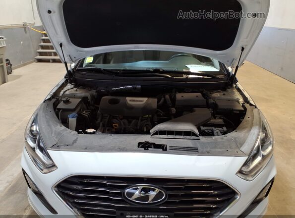 5NPE24AA4JH701109 2018 HYUNDAI SONATA White Rear view