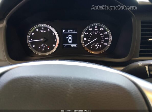 5NPE24AA4KH802295 2019 HYUNDAI SONATA White Widok tylnych siedzeń