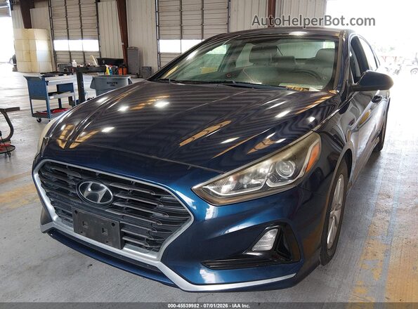 5NPE24AA8KH774792 2019 HYUNDAI SONATA Purple Przód lewy