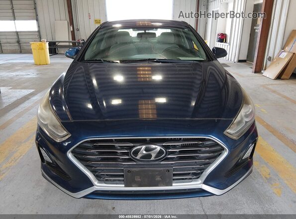 5NPE24AA8KH774792 2019 HYUNDAI SONATA Purple Widok zestawu wskaźników