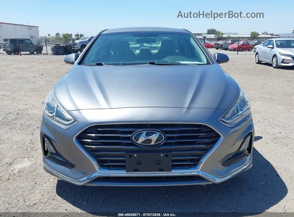5NPE24AAXKH774955 2019 HYUNDAI SONATA Gray Widok zestawu wskaźników