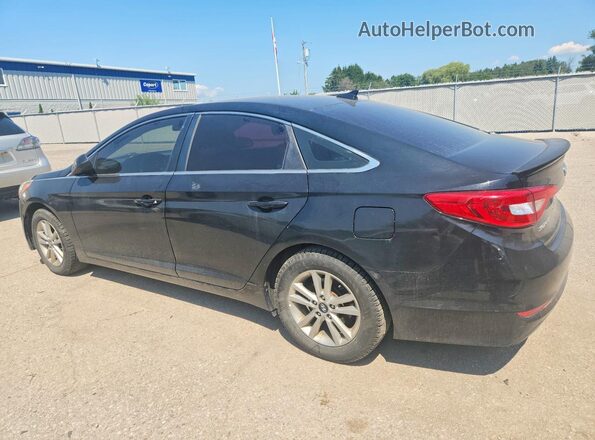 5NPE24AF0GH265265 2016 HYUNDAI SONATA Black Tył lewy