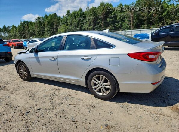 5NPE24AF0GH285077 2016 HYUNDAI SONATA Silver Rear left