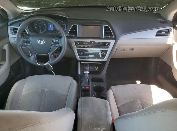 5NPE24AF0GH305327 2016 HYUNDAI SONATA White Vista del salpicadero