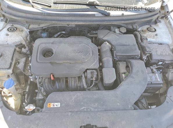 5NPE24AF0GH305327 2016 HYUNDAI SONATA White Vista interior trasera