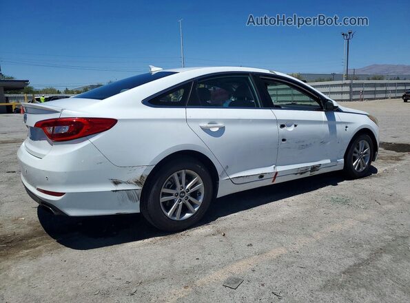 5NPE24AF0GH305327 2016 HYUNDAI SONATA White Trasero derecho