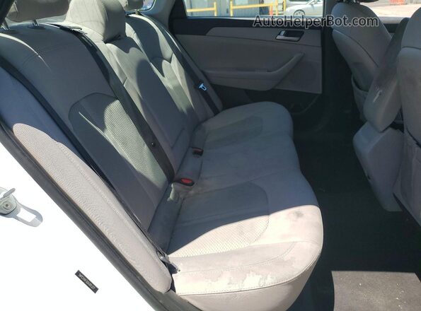 5NPE24AF0GH305327 2016 HYUNDAI SONATA White Vista de los asientos traseros